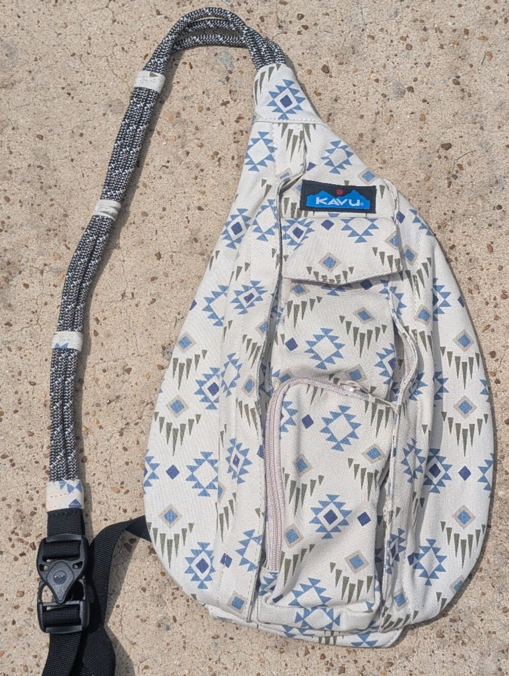 KAVU Mini Rope Bag Cotton Sling ​- Mystic Mosaic